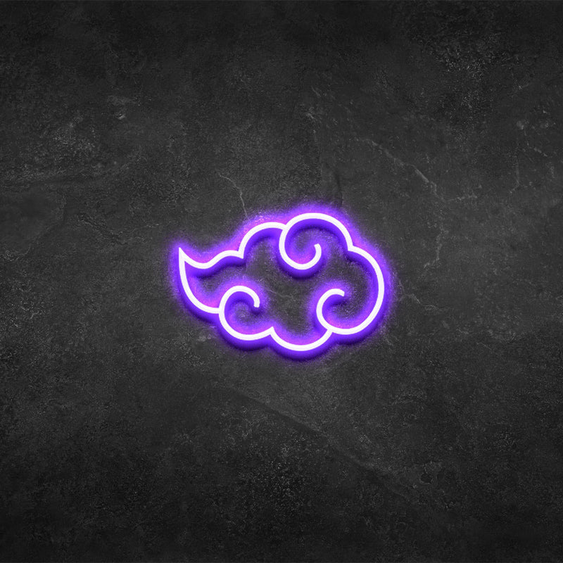 Enigmatic Radiance: Akatsuki Logo Neon Wall Lamp in Multiple Sizes and Colors