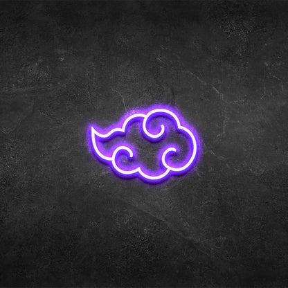 Enigmatic Radiance: Akatsuki Logo Neon Wall Lamp in Multiple Sizes and Colors