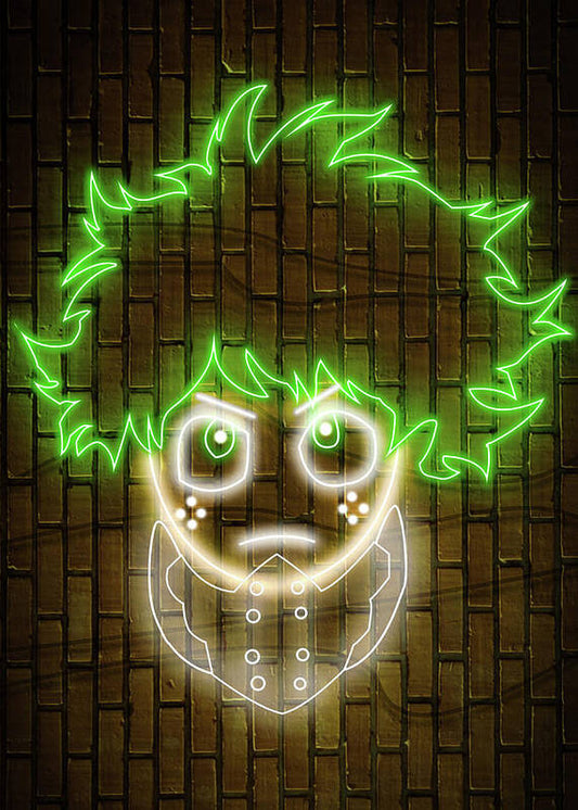 Radiant Heroism: The Deku Neon Lamp