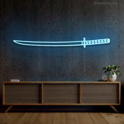 Samurai Serenity: Katana Shaped Lamp Collection