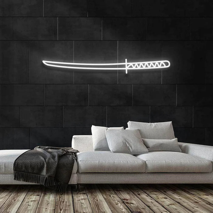 Samurai Serenity: Katana Shaped Lamp Collection